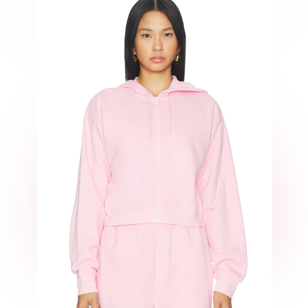NWT Beyond Yoga LuxeFleece Zip Up Hoodie. Medium.